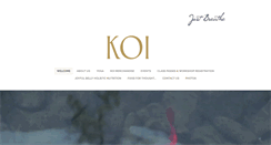 Desktop Screenshot of koiyoga.com